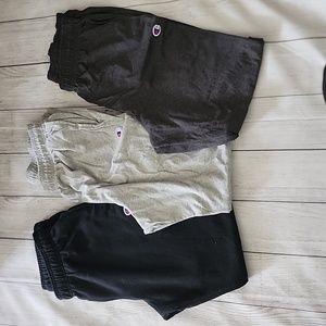 Mens Champion Joggers (3 pair) Size M